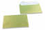 Enveloppes de couleurs nacrées - Vert lime, 114 x 162 mm | Paysdesenveloppes.ch