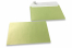 Enveloppes de couleurs nacrées - Vert lime, 162 x 229 mm | Paysdesenveloppes.ch