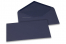 Enveloppes colorées pour cartes de voeux - bleu foncé, 110 x 220 mm | Paysdesenveloppes.ch