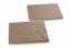 Enveloppes à fermeture Japonaise - 162 x 229 x 25 mm, kraft brun | Paysdesenveloppes.ch