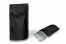 Sachets stand-up mat noir - 160 x 270 x 80 mm, 750 ml | Paysdesenveloppes.ch