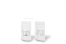 Sachets kraft à fermeture zip avec fenêtre - blanc, 85 x 145 x 50 mm, 100 ml | Paysdesenveloppes.ch