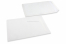 Enveloppes blanches transparentes - 229 x 324 mm | Paysdesenveloppes.ch