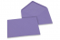 Enveloppes colorées pour cartes de voeux - violet, 133 x 184 mm | Paysdesenveloppes.ch