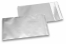 Enveloppes aluminium métallisées mat - argent 114 x 162 mm | Paysdesenveloppes.ch