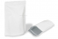 Sachets kraft blanc - 250 x 340 x 120 mm, 3000 ml | Paysdesenveloppes.ch