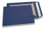 Enveloppes dos carton colorées - Blue foncé | Paysdesenveloppes.ch