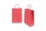 Sacs papier kraft avec anses rondes - rouge, 220 x 100 x 310 mm, 90 gr | Paysdesenveloppes.ch