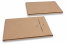 Enveloppes à fermeture Japonaise - 229 x 324 x 25 mm, marron | Paysdesenveloppes.ch