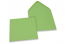 Enveloppes colorées pour cartes de voeux - vert menthe, 155 x 155 mm | Paysdesenveloppes.ch
