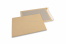 Enveloppes dos carton - 320 x 420 mm, recto kraft marron 120 gr, dos duplex gris 450 gr, fermeture adhésive | Paysdesenveloppes.ch