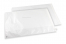 Sachets en papier cristal blanc avec bande adhésive - 340 x 500 mm | Paysdesenveloppes.ch