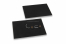 Enveloppes à fermeture Japonaise - 114 x 162 mm, noir | Paysdesenveloppes.ch