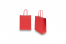 Sacs papier kraft avec anses rondes - rouge vif, 180 x 80 x 220 mm, 90 gr | Paysdesenveloppes.ch