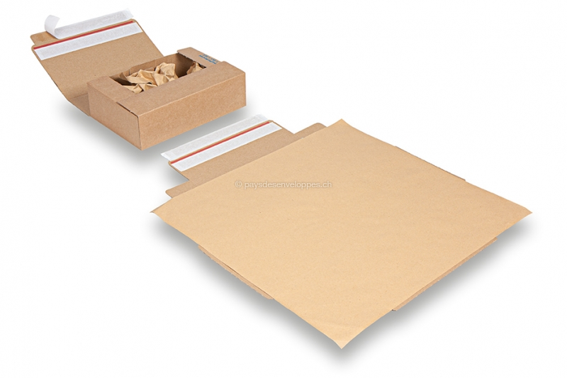 Carton Paperpac avec papier calage