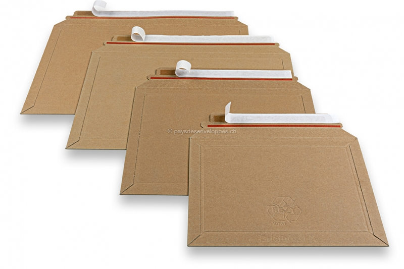 Enveloppes carton marron