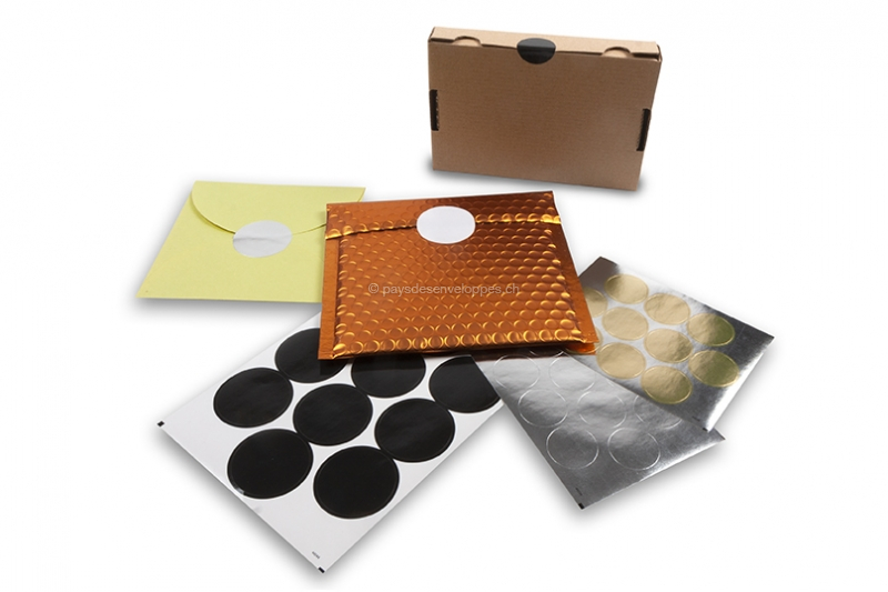 Pastilles adhésives brillantes