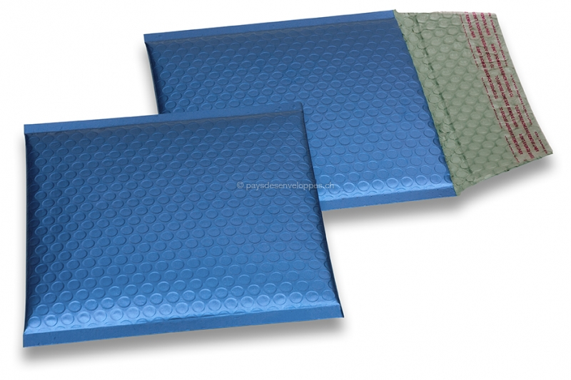 Enveloppes Papier Coloré Din-Long Bleu