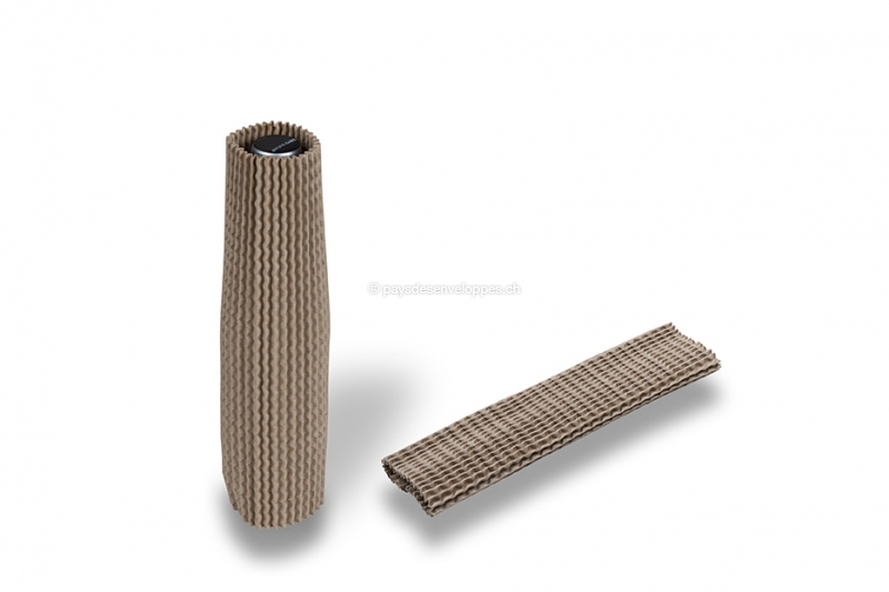  Étuis de protection kraft  - 23 cm de hauteur : pour un diamètre de 3,5 à 5,5 cm