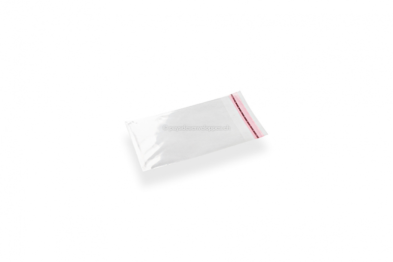 Sachets cellophane transparents - 119 x 162 mm