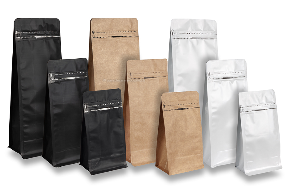 Sachets stand-up à fond plat