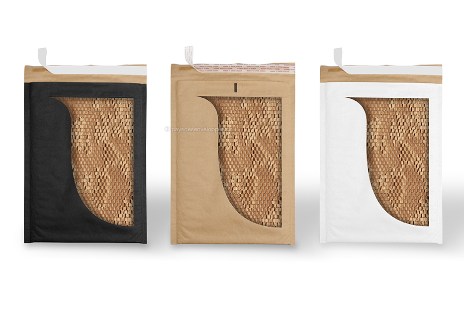 Enveloppes à bulles en nid d'abeille