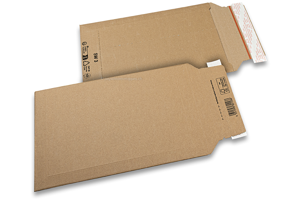 Enveloppes carton ondulé - 230 x 325 mm, SW3