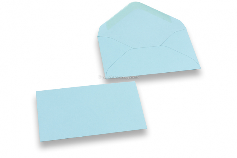 Mini-enveloppes - Bleu clair