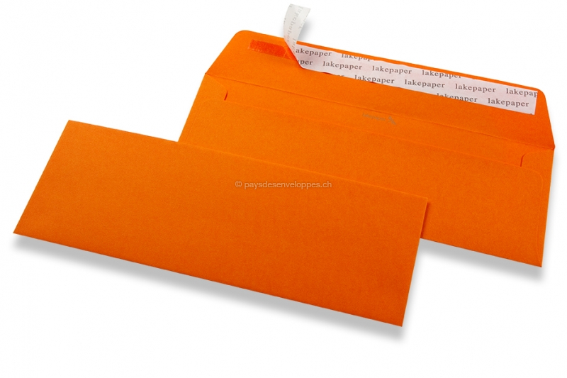 Gmund Lakepaper enveloppes The Kiss - Orange: Toile