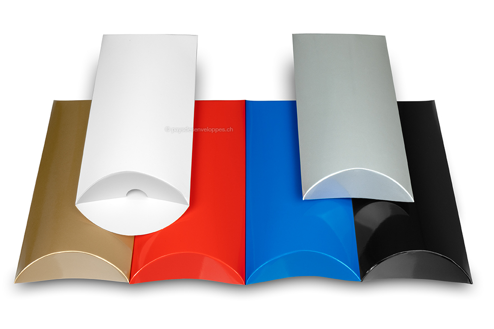 Boîtes oreiller colorées